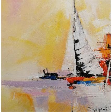 Peinture Sailing par Menant Alain | Tableau