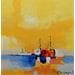 Painting Mouillage en or by Menant Alain | Painting Acrylic