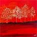 Painting L´energie des arbres  by Escolier Odile | Painting