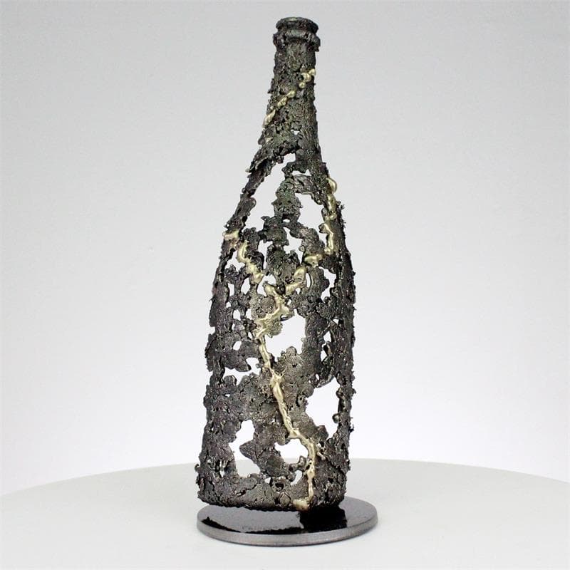 Sculpture Champagne 39-21 by Buil Philippe | Sculpture Classic Bronze Metal