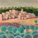 Painting AL88 Paysage provençal by Burgi Roger | Painting Figurative Landscapes Acrylic