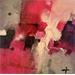 Gemälde Pink moon von Teoli Chevieux Carine | Gemälde Acryl