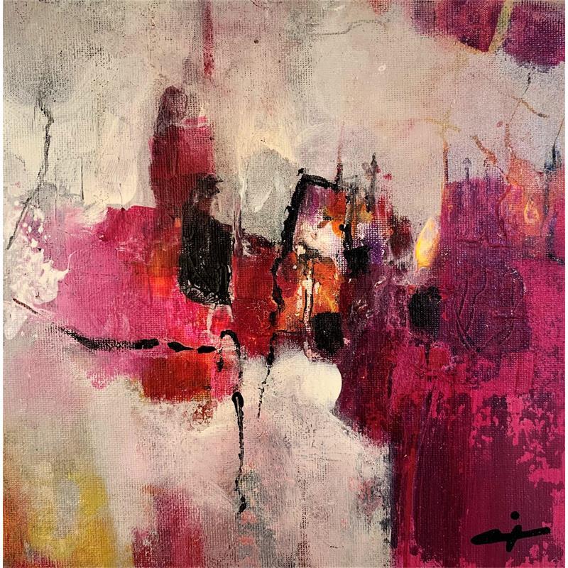 Painting Rose des vents by Teoli Chevieux Carine | Painting Acrylic