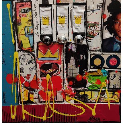 Peinture Tribute to Basquiat par Costa Sophie | Tableau