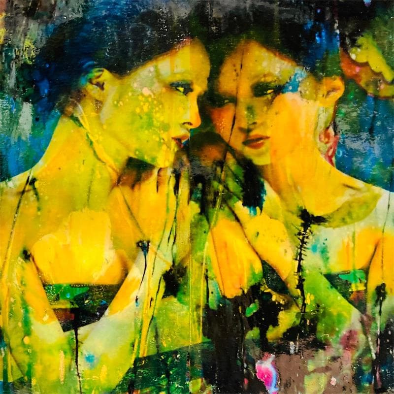 Peinture Meri & Ra par Patricia Frida | Tableau