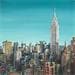 Painting I'm from the Empire state building by Touras Sophie-Kim  | Painting Figurative Urban