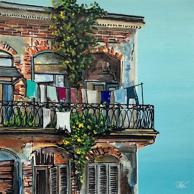 Gemälde Les nuances de la Havane Cuba von Touras Sophie-Kim  | Gemälde Figurativ Urban