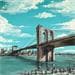Gemälde Les pierres du pont de Brooklyn von Touras Sophie-Kim  | Gemälde Figurativ Urban