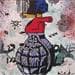 Peinture Bombastic par Misako | Tableau Pop Art Graffiti icones Pop