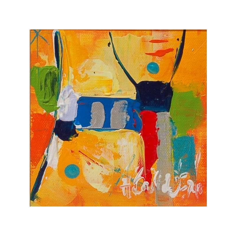 Painting Feria by Bastide d´Izard Armelle | Painting Abstract Acrylic