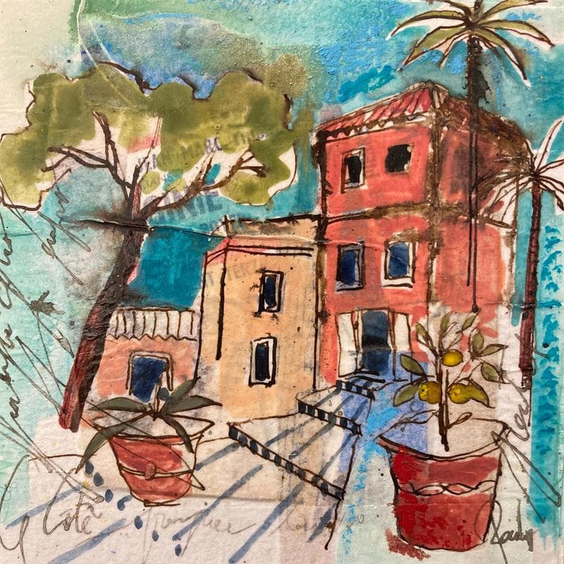 Painting Voyage en Italie by Colombo Cécile | Painting