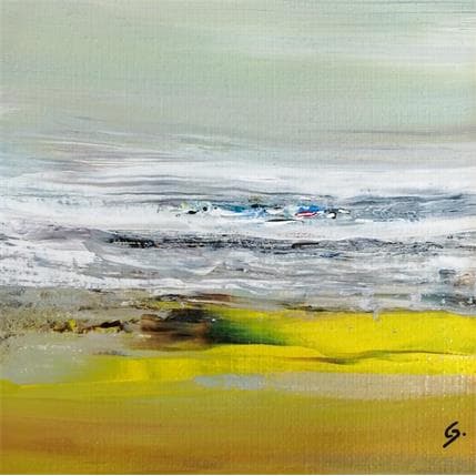 Painting Harmony by Garella | Painting Abstract Acrylic Landscapes