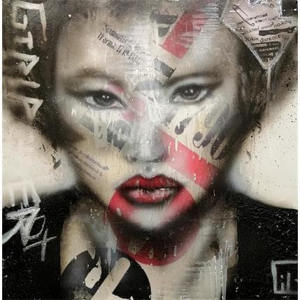 Painting Anything by Gil KD | Painting Street art Mixed Portrait
