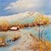 Painting Grand revard by Lyn | Painting Figurative Landscapes Oil