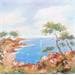 Gemälde Environs de St Raph von Lyn | Gemälde Figurativ Landschaften Öl
