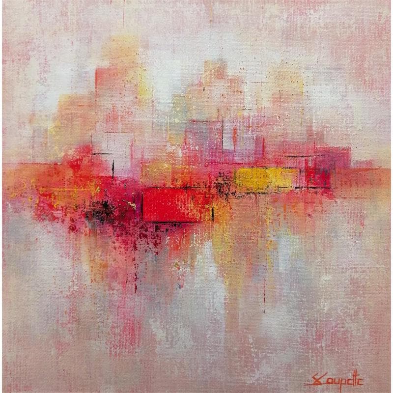 Painting impassioned by Coupette Steffi | Painting Abstract Urban Acrylic