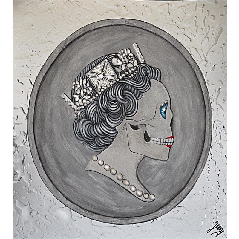 Painting Queen Elisabeth II by Geiry | Painting