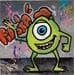 Painting Monster Inc by Miller Jen  | Painting Street art Pop icons