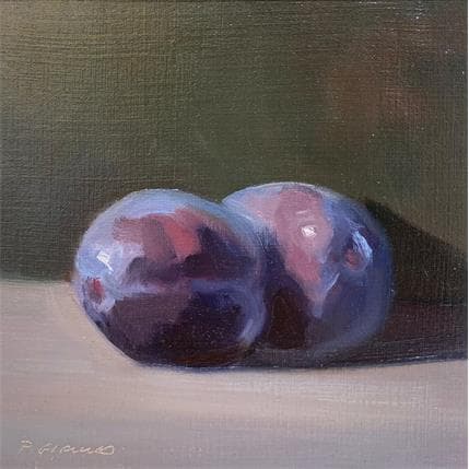 Painting Les Prunes  by Giroud Pascal | Painting