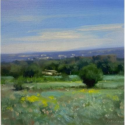 Painting Printemps dans le Luberon by Giroud Pascal | Painting  Oil Pop icons