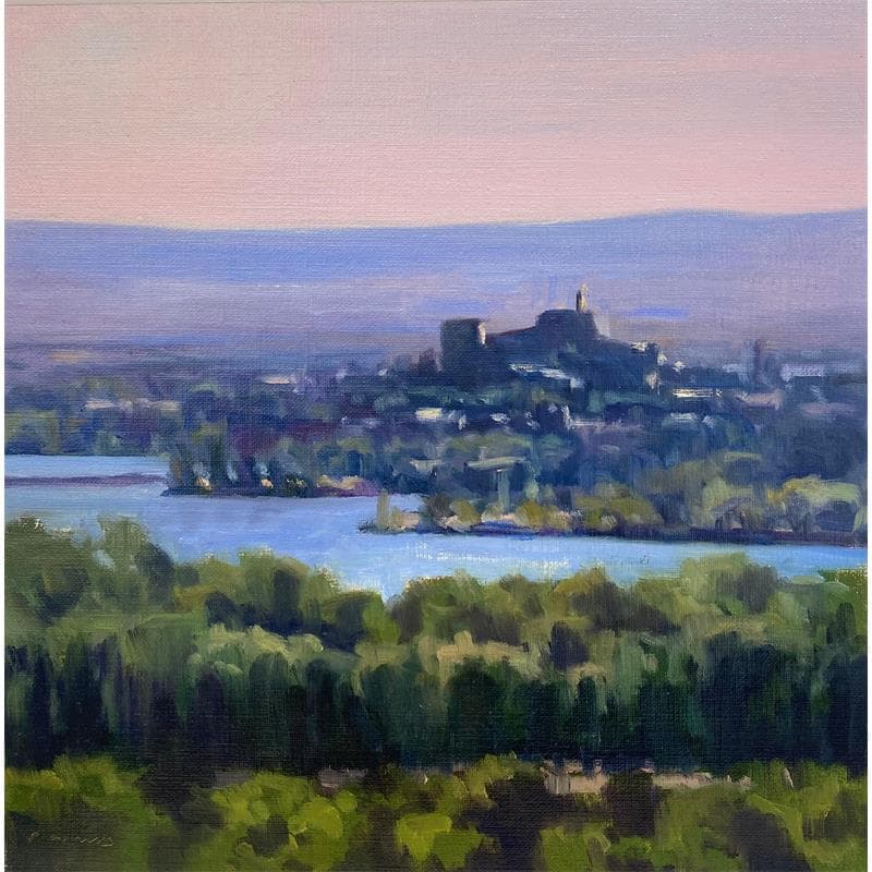 Peinture Avignon par Giroud Pascal | Tableau Huile