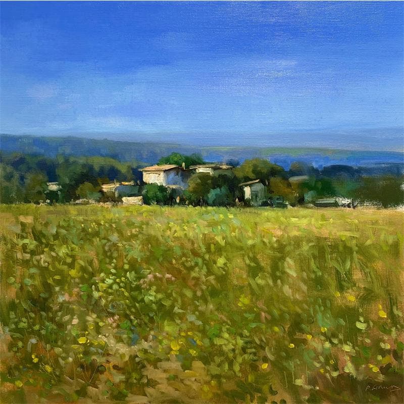 Painting Ferme des Monges by Giroud Pascal | Painting