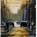 Painting CITY 4 by Castellon Richell | Painting Figurative