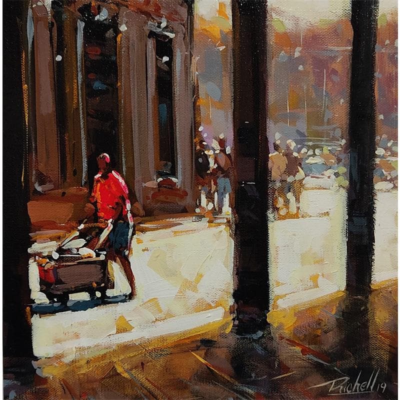 Painting CITY 29 by Castellon Richell | Painting