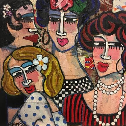 Mercedes Garcia Gallardo Ellas 50 x 50 cm