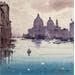 Peinture Remembering Venice par Dandapat Swarup | Tableau Figuratif Paysages Urbain Scènes de vie Aquarelle