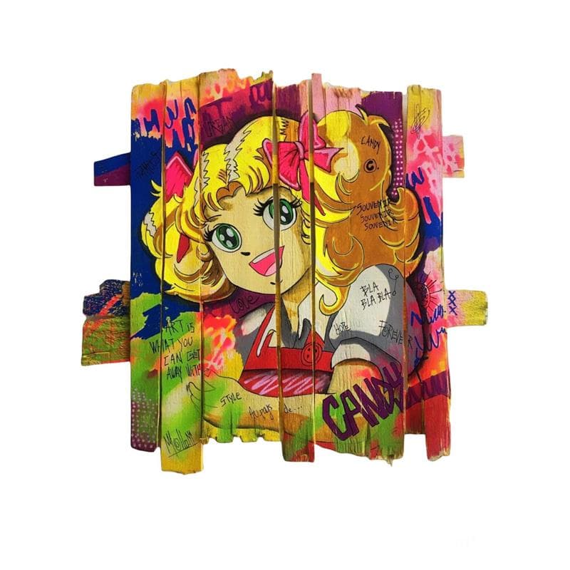Painting Candy by Molla Nathalie  | Painting Pop art Mixed Pop icons