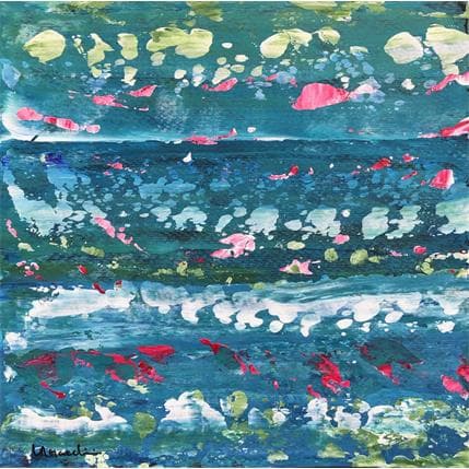 Painting V322 by Moracchini Laurence | Painting Abstract Acrylic, Mixed