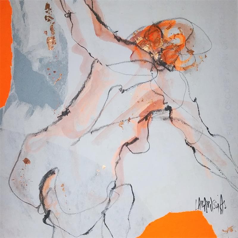 Painting Lisbeth by Labarussias | Painting Figurative Nude