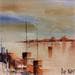Painting Marine DK 71 by Le Diuzet Albert | Painting Figurative Landscapes Marine Oil