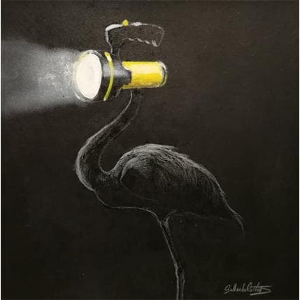 Painting Punto de mira by Gallardo Dennis  | Painting Surrealism Animals, Pop icons