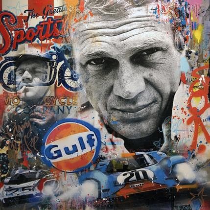 Painting The great sporter by Novarino Fabien | Painting Pop-art Pop icons