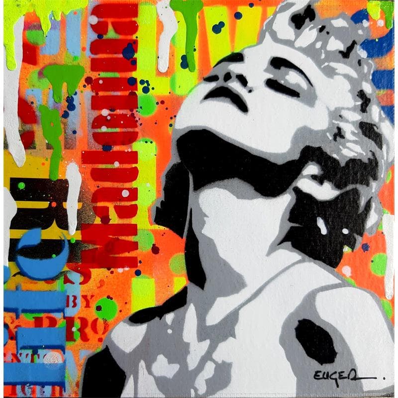 Painting Madonna by Euger Philippe | Painting Pop art Graffiti Pop icons