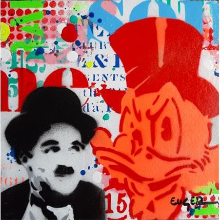 Painting Chapeaux by Euger Philippe | Painting Pop art Graffiti Pop icons, Pop icons