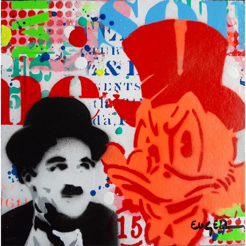 Painting Chapeaux by Euger Philippe | Painting Pop art Graffiti Pop icons