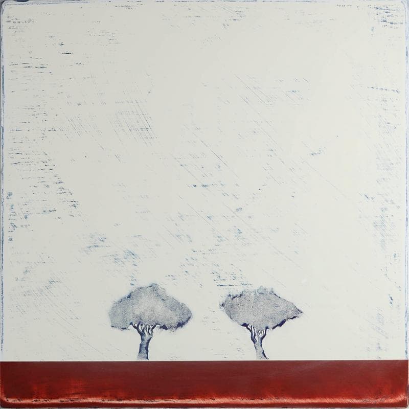 Painting #274 by ChristophL | Painting Figurative Acrylic Landscapes, Minimalist