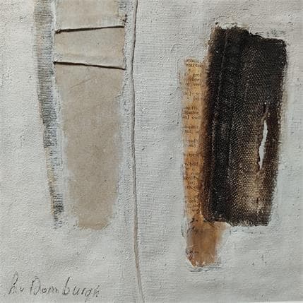 Painting Earth tones B6 by Van Domburgh Lydia | Painting Abstract Acrylic, Oil Minimalist
