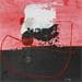 Peinture PM 7 par Wilms Hilde | Tableau Abstrait Mixte minimaliste