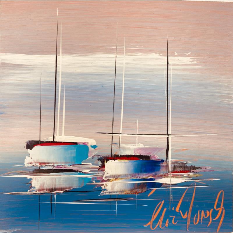 Painting Poésie maritime by Munsch Eric | Painting
