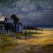 Painting Caseta azul by Cabello Ruiz Jose | Painting Oil