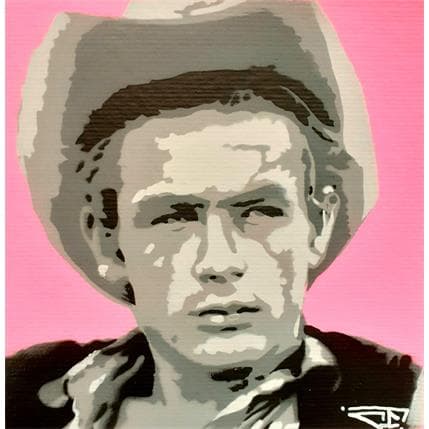 Painting James Dean by G. Carta | Painting Pop art Mixed Pop icons