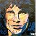 Painting Jim Morrison by G. Carta | Painting Pop art Mixed Pop icons