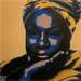 Gemälde Nina Simone von G. Carta | Gemälde Pop-Art Porträt Graffiti Acryl