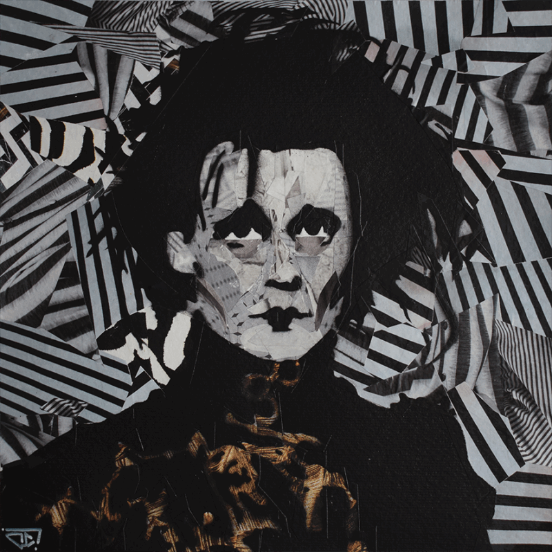 Painting Edward by G. Carta | Painting Pop-art Pop icons Graffiti Acrylic