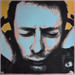 Gemälde Thom Yorke von G. Carta | Gemälde Pop-Art Porträt Graffiti Acryl