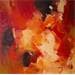 Painting Addicted to red by Virgis | Painting Abstract Oil Minimalist